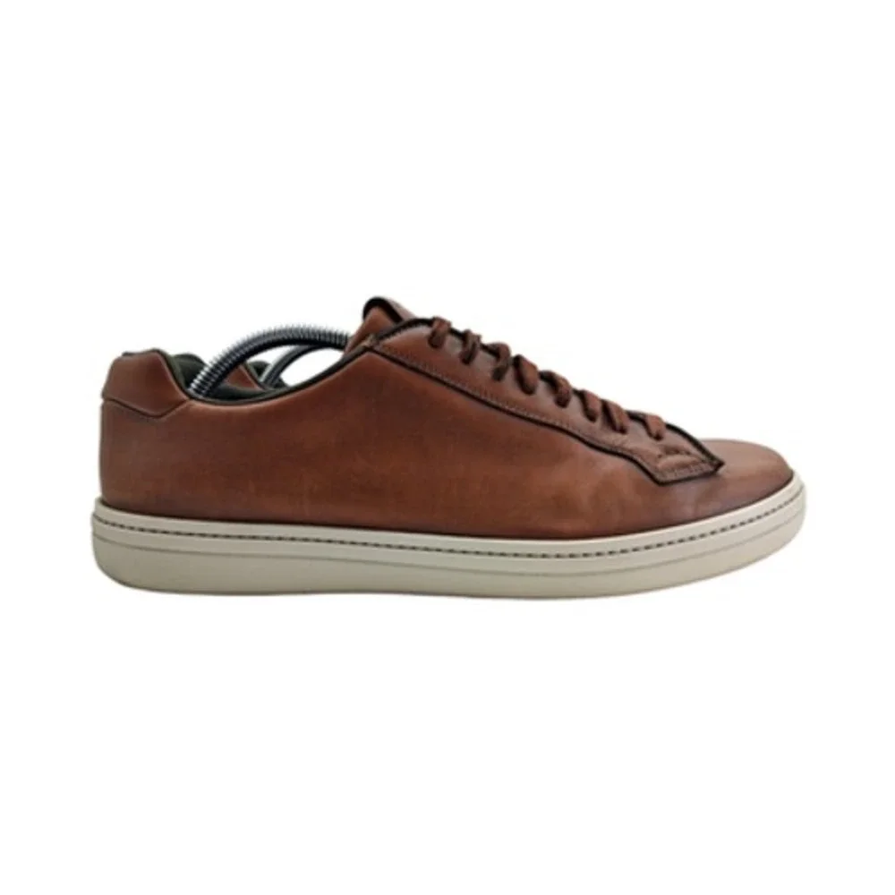 Church's Mirfield Shoes Mens US 10.5 UK 9.5 Brown Leather Sneakers Made In Italy